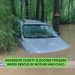 Anderson County Flooding Triggers Water Rescue of Mother and Child, Prompts Widespread Road Closures
