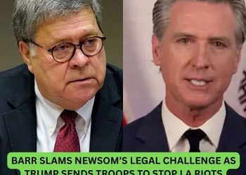 Barr slams Newsom’s legal challenge as Trump sends troops to stop LA riots