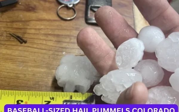 Photos: Baseball-Sized Hail Pummels Colorado During Rare Overnight Storm