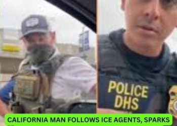California Man Follows ICE Agents, Sparks Tense Encounter Over Identification