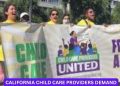 California child care providers demand pay raise amid budget talks