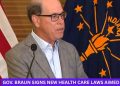 Gov. Braun signs new health care laws aimed at lowering costs, boosting transparency