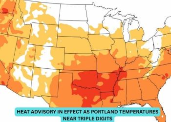 Heat advisory in effect as Portland temperatures near triple digits