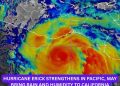 Hurricane Erick Strengthens in Pacific, May Bring Rain and Humidity to California