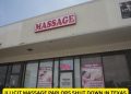 Illicit Massage Parlors Shut Down in Texas, Community Leaders Push for More Closures