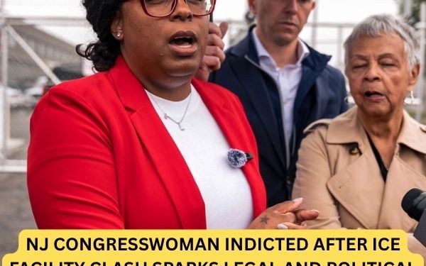NJ Congresswoman Indicted After ICE Facility Clash Sparks Legal and Political Uproar