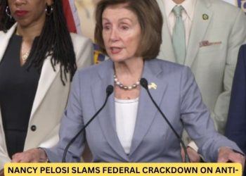 Nancy Pelosi Slams Federal Crackdown on Anti-ICE Protests, Warns of “Authoritarian Overreach”