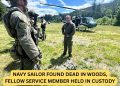 Navy Sailor Found Dead in Woods, Fellow Service Member Held in Custody