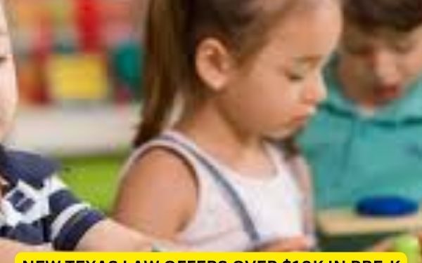 New Texas Law Offers Over $10K in Pre-K Funds for Eligible Families