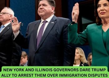 New York and Illinois Governors Dare Trump Ally to Arrest Them Over Immigration Disputes