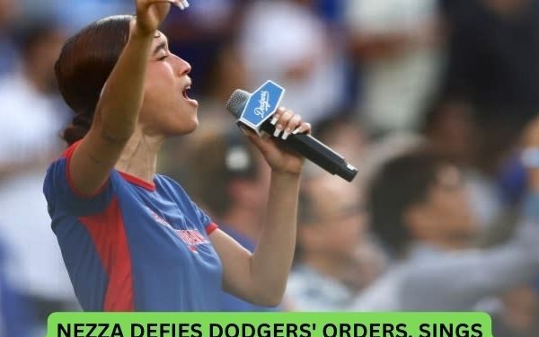 Nezza Defies Dodgers’ Orders, Sings National Anthem in Spanish as Protest Against ICE Raids