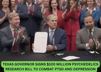 Texas Governor Signs $100 Million Psychedelics Research Bill to Combat PTSD and Depression