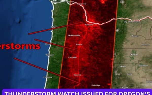 Thunderstorm Watch Issued for Oregon’s Willamette Valley on June 20, 2025