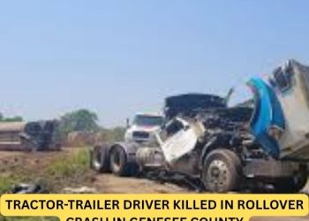 Tractor-Trailer Driver Killed in Rollover Crash in Genesee County