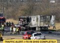 Traffic Alert: I-70 in Ohio Completely Shut Down After Crash