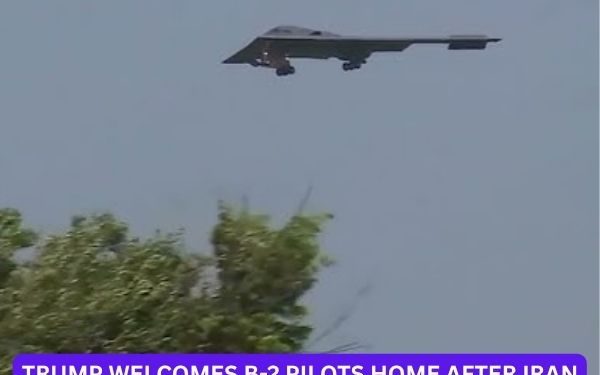 Trump Welcomes B-2 Pilots Home After Iran Strike