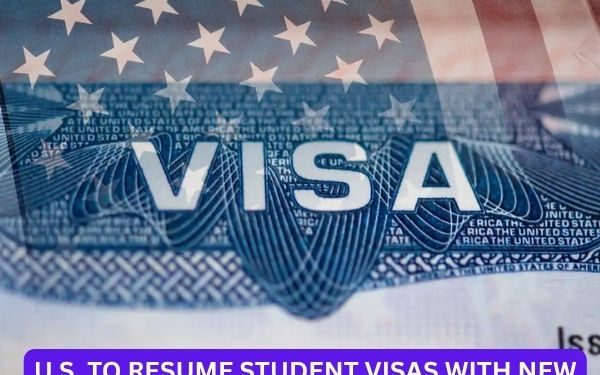 U.S. to Resume Student Visas with New Social Media Vetting Rules