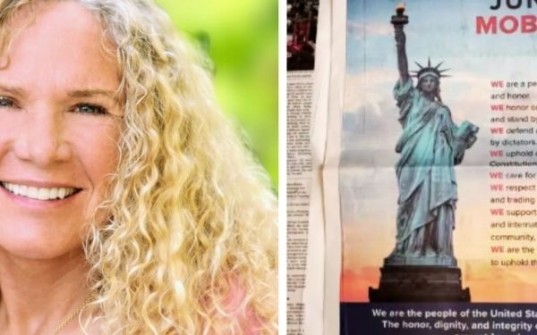 Walmart Heiress Christy Walton Backs ‘No Kings’ Protest with Full-Page New York Times Ad