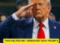 ‘This helped me’: Democrat says Trump’s ‘pathetic’ parade eased his fears